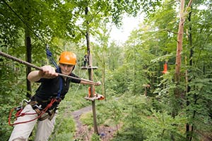 Hochseilgärten & Kletterparks